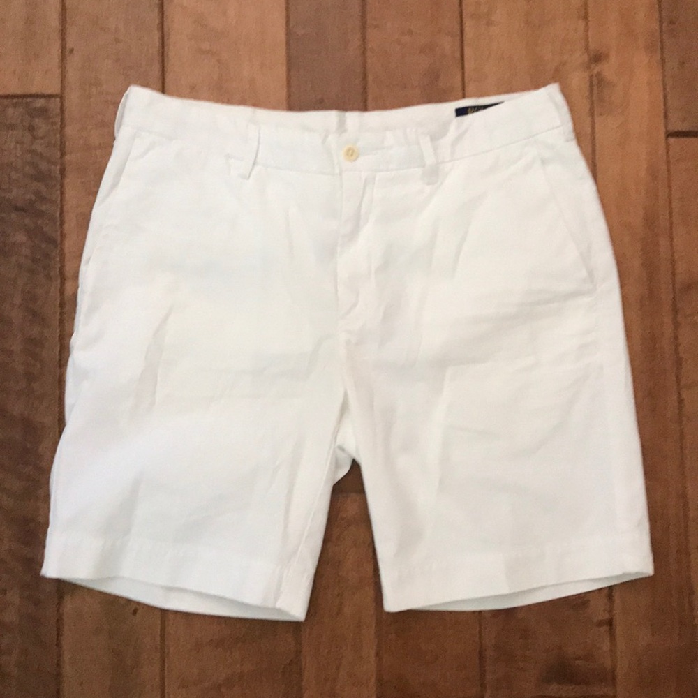 Polo Ralph Lauren white mens shorts